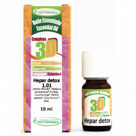 Huile essentielle 3D Hepar Detox - Phytofrance