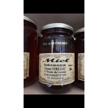 Miel de Châtaignier, M. Verilhac Miel de Châtaignier, M. Verilhac