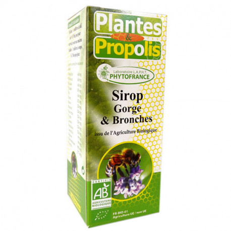 Sirop BIO à l'ERYSIMUM d'Auvergne - Phytofrance