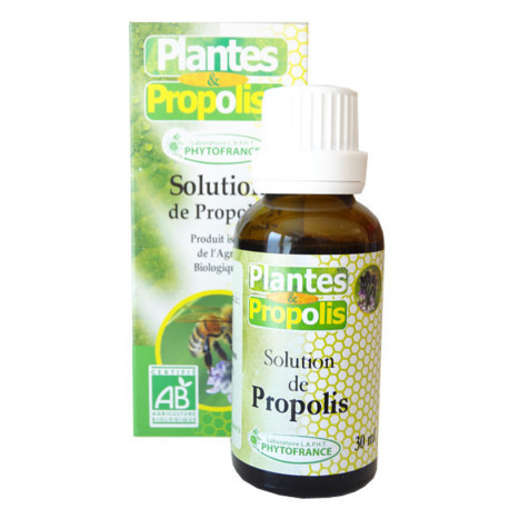 Plantes & Propolis solution de propolis bio - Phytofrance