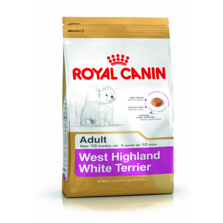 CROQUETTES WEST HIGHLAND WHITE TERRIER ADULTE 3KG ROYAL CANIN CROQUETTES WEST HIGHLAND WHITE TERRIER ADULTE 3KG ROYAL CANIN