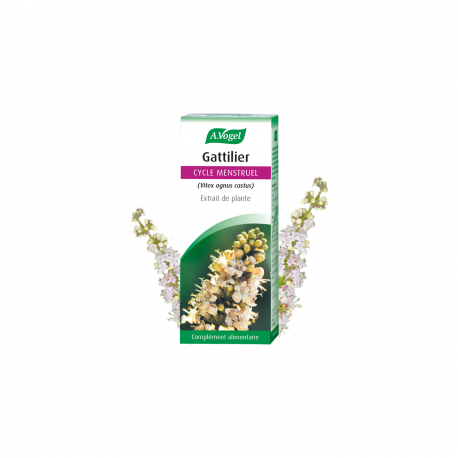 Gattilier - Extrait hydro-alcoolique de plante fraîche Bio - A.Vogel