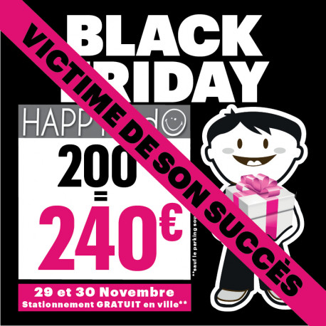 Chèques Cadeaux - Spécial Black Friday Chèques Cadeaux - Spécial Black Friday