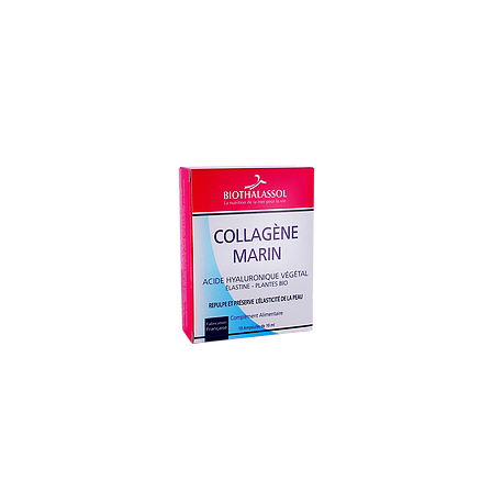 Collagène Marin acide hyaluronique - 10 ampoules - Biothalassol