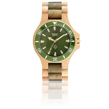 Montre Wewood - Date MB Beige Army Green