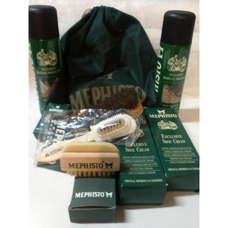 KIT D'ENTRETIEN SET DE VOYAGE Mephisto entretien cirage produits