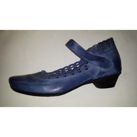 ALANOR de ARCUS ballerine ou babies bleu dur pour femme