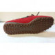 U SNAKE MOC I SUEDE ou U 4207 I GEOX mocassin homme nubuck couleur rouge marine beige