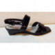 IWOCKS sandale nu pied de JB MARTIN vernis noir