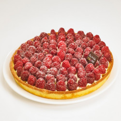 Tarte aux Framboises - Individuel ou 6 parts