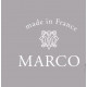 Mocassin VEGAS de chez MARCO  fabrication française vernis rouge