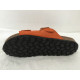 Mule ou claquette avec 2 boucles 3524-8 Maison de l’espadrille ORANGE plate, mode, femme