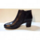 Boot's PIC de JB MARTIN en cuir noir, chic mode et confortable talon bottier