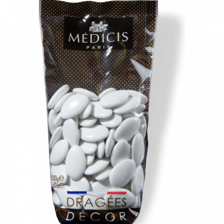 DRAGEE MEDICIS DECOR BLANC LAQUE 250g