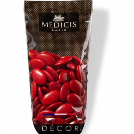 DRAGEE MEDICIS DECOR ROUGE CHRISTMAS 250g