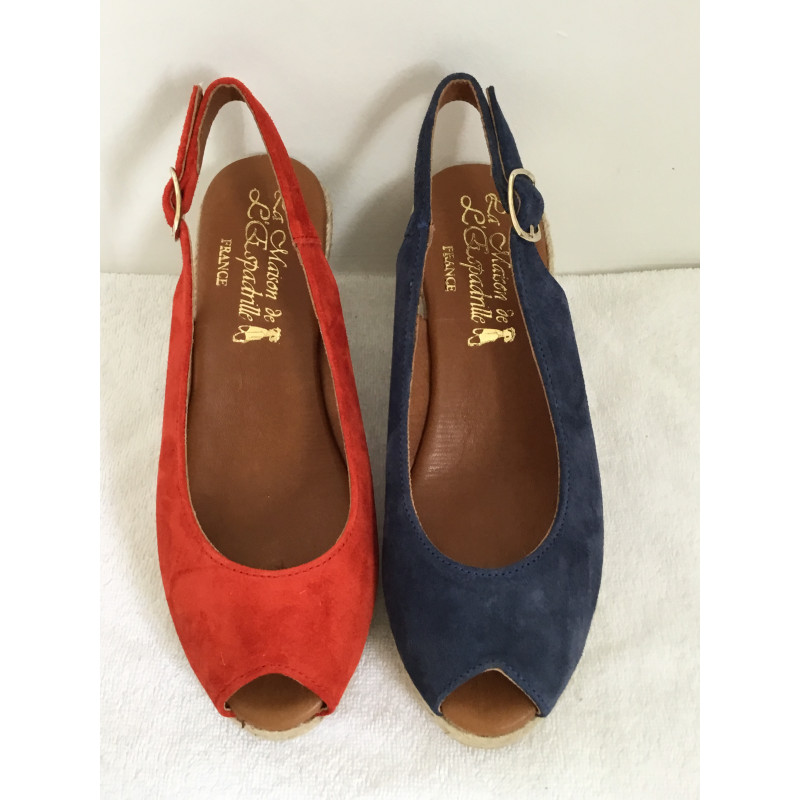 Espadrille ouverte derriere deals
