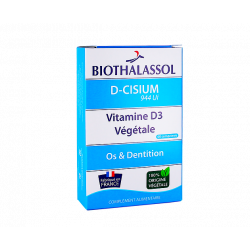 D-Cisium - Os et dents - 60 comprimés - Biothalassol