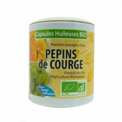 Pépins de courge - 100 Capsules huileuses Bio - Phytofrance