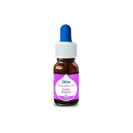 DEVA Composé floral N°17 - Cycle Féminin - gouttes 15 ml