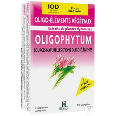 HOLISTICA - Oligophytum IOD - 3 tubes distributeurs