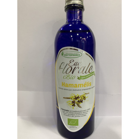 Hydrolat d'Hamamélis Bio 200 ml - Phytofrance