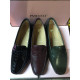 Mocassin de chez  PASCUCCI 1701 en cuir nappa vernis noir tout cuir + patin caoutchouc