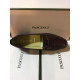 Mocassin de chez  PASCUCCI 1701 en cuir nappa Bordeaux tout cuir + patin caoutchouc