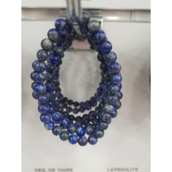 BRACELET LAPIS LAZULI 6 MM