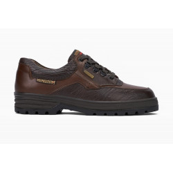 MEPHISTO pour Homme BARRACUDA GORE en cuir marron foncé gore tex