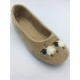 Ballerine plate  pour femme 6051 gris ou beige 1.2.3.4.5.6 moutons Maison de l’espadrille