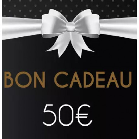 BON CADEAU 50€ - CATHY BOUTIQUE - Valable 6 mois en boutique