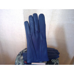 gants homme bleu