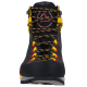 Chaussure d'alpinisme La Sportiva "Trango Tech Leather Gtx Black/Yellow" - Homme