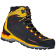 Chaussure d'alpinisme La Sportiva "Trango Tech Leather Gtx Black/Yellow" - Homme