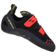 Chausson d'escalade La Sportiva "Tarantula Black/Poppy" - Homme