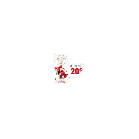 Chèque Kdo de 20€ Chèque Kdo de 20€