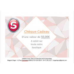 Chèque Cadeau 50,00€