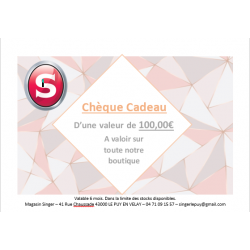 Chèque cadeau - 100,00€