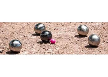 ② § 4 boules de pétanque + accessoires — Antiquités